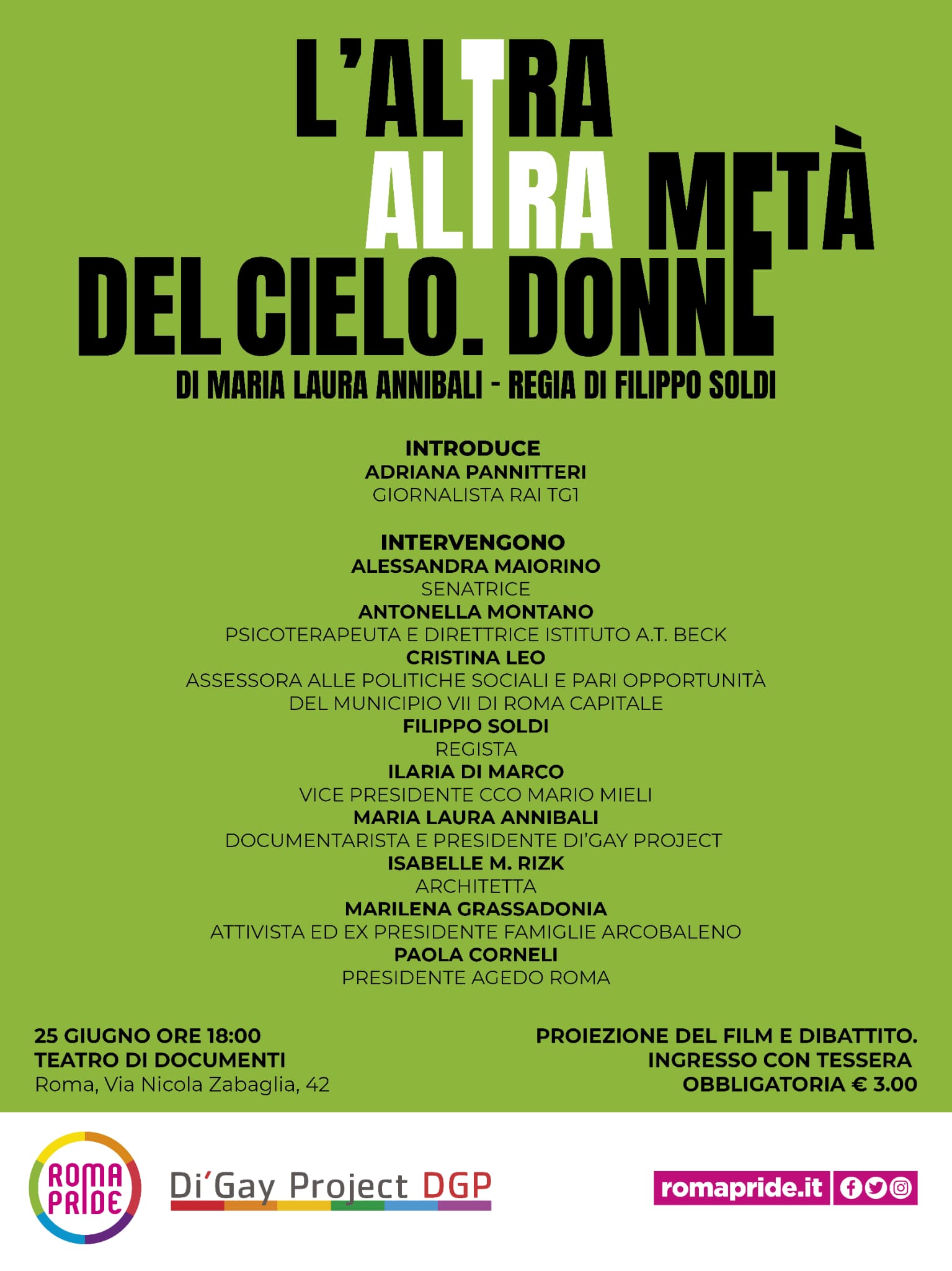 L'altra Metà Del Cielo Significato L'altra altra metà del cielo. Donne al RomaPride 2021 - MARIA LAURA